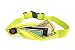 LED Reflective Running Belt Pouch with USB Rechargeable Light - Key, Phone, iPhone 6 Plus Holder for Runners - Waist Fanny Pack for High Visibility during Walking and Cycling … (Yellow Fluo)