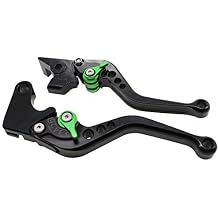 FXCNC Adjustable Brake Clutch Levers for Z250SL 16-17,NINJA 300R/Z300 13-18, NINJA 250R 08-15,VERSYS 300X 17-20, Ninja 400 18-20, Z250 13-14, KLX150S 09-13, KLX125 10-16, KLX250 08-16