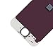 Compatible with iPhone 5 Screen Replacement White(4.0 inch), LCD Digitizer Touch Screen Assembly Set with 3D Touch, Repair Tools and Professional Replacement Video Included