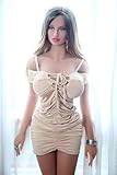 Life Size 5ft Female Figure Poseable Companion Figures Super Realistic Silicone Female Action Figure 66lbs Full Size Beauty Women Model Doll for Modeling Display, Styling, Photography