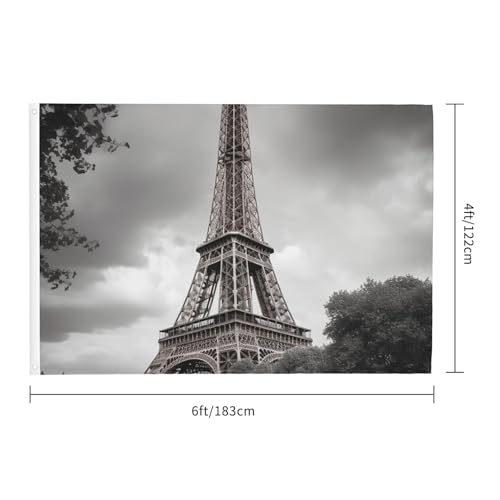 Drapeau de jardin extérieur double face grand format 1,2x1,8 m toutes saisons - 2