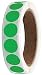 Roll Products 119-0003 Adhesive Dot Label, 3/4" Diameter, For Inventory and Marking, Green (Roll of 1000)