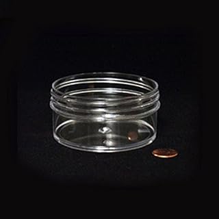 Globe Scientific 6390 Wide Mouth Jar with 89mm Opening, 120mL, PS, 3-3/16