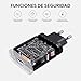 AUKEY Quick Charge 3.0 Cargador de Red 18W [Qualcomm Certificado] Cargador Móvil...