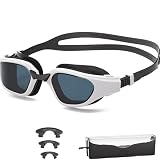 Wildley Swim Goggles for Adults, Anti Leak Swimming Goggles ...