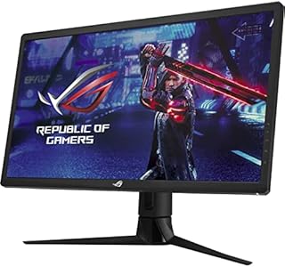 ASUS ROG Strix 27” 4K HDR 144Hz DSC Gaming Monitor (XG27UQR) - UHD (3840 x 2160), IPS, 1ms, Extreme Low Motion Blur, DisplayHDR 400, DCI-P3 90%, G-SYNC Compatible, Eye Care, DisplayPort, HDMI, USB 3.0
