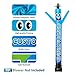 CUSTOMTREND 20FT Custom Wacky Waving Inflatable Tube Guy, 18''Diameter, Personalized Inflatable Tube Man Sky Dancer with Logo Text for Business Promotion Advertising, Blower Not Included