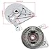 YOXUFA Mini Bike Brake Assembly with Drum Brake Cover Shoes Assembly Replacement for Baja Warrior Heat Massimo MB165 MB200 196cc 200cc 6.5hp Motorsports Mini Bike Accessories Parts