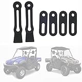 Hood Straps Door Rubber Return Latch Kit Set for Yamaha Rihino Hisun, Compatible with Yamaha Rihino Hisun UTV 500 700 HS700 MSU500 Massimo YS TSC