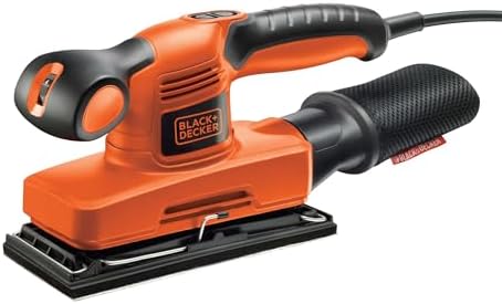 Black & Decker KA320EKA Ponceuse vibrante 1/3 de feuille 240 W