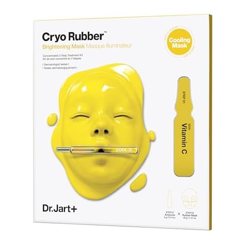 Dr.Jart+ Cryo Rubber Brightening Face Mask | Korean Skin Care, 1 Pack Cover