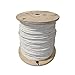 Cable Central LLC Shielded Plenum Security Cable, White, 18/4 (18 AWG 4 Conductor), Stranded, CMP, Spool, 1000 Feet