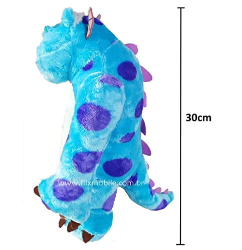 Pelúcia Sulley Monstros S.A Com Som Tamanho 35cm Multikids