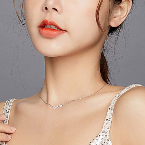 Collier étoiles en argent 925, le cadeau de mariage idéal pour sublimer une mariée - 2