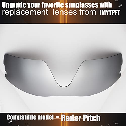 Verres polarisés Oakleys Radar Pitch anti-reflet Titanium Mirror