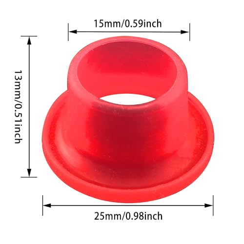 JianLing 20PCS Faucet Hot Cold Universal Leak Proof Sealing Gasket (White Red) Heavy Duty Hose to Prevent Dripping Without Wrapping raw Tape Suitable for All Kinds of Plumbing fixtures - Thumbnail 2
