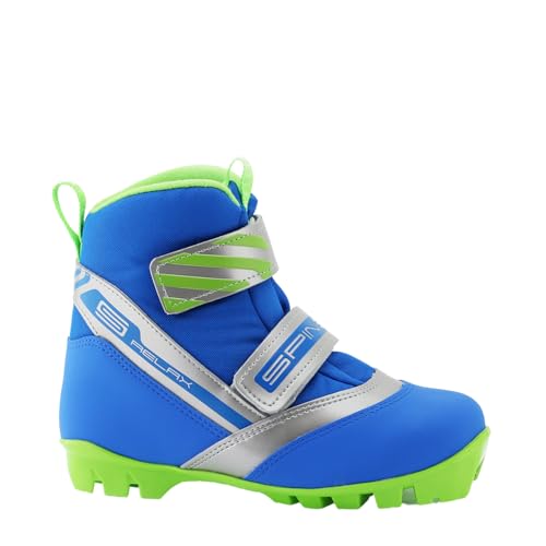 Produktfoto von Spine Relax 115 Kinder Skischuhe - NNN Anfängerstufe, Ideal für Klassische Fahrten, Thermisch Isoliert & Einfache&hellip;