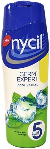 Nycil Cool Herbal with Neem & Pudina (Mint) Herbal Powder 50g - Pack of 3 (50g x 3 = 150g)