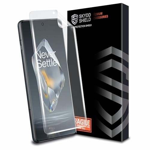 Skyddshield Anti Glare Matte TPU hydrogel Edge to Edge Screen Protector Guard For OnePlus 12R and Honor X9b (6.78 Inch) With Installation Kit | Support Fingerprint | Edge to Edge Coverage