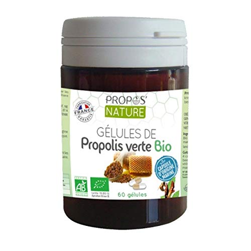 Propos'nature - Propolis Verte Bio 60 Gelules Propos nature