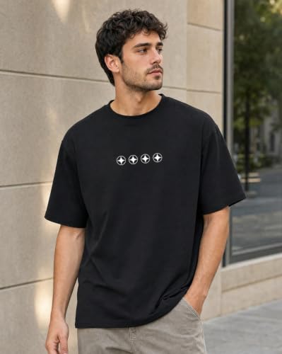 Image of NOBERO Men's Cotton Oversized Fit T-Shirt