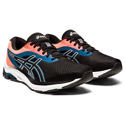 ASICS Men's Gel-Pulse 12 Running Shoes, 8.5, Black/Pure Silver2