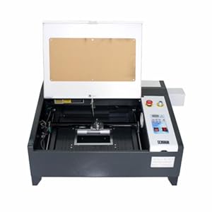 PEIXU Lasergraveermachine 50W CO2 Laser Graveermachine Werkgebied 400mmX400mm Lasergraveur Snijprinter Laser Engraver Snijden Poortwiel Voor Hout Acryl Leer