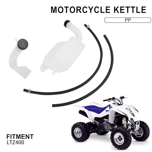 Motorrad Ausgleichsbehälter Kühlmittel,Verschlussdeckel Kühlmittelbehälter für LTZ400 ATV