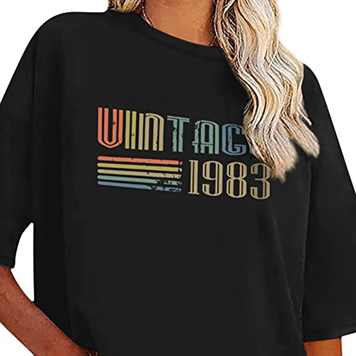 Blusa de manga curta, camiseta com estampa de letras de ombro caído na moda para festa na praia para