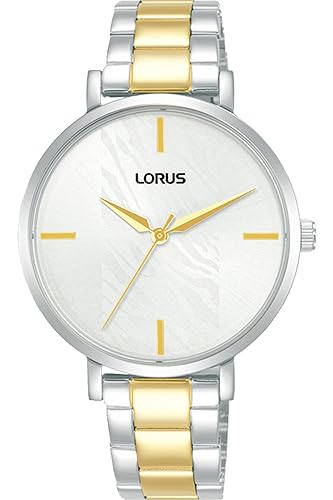 Lorus relógio montre homme étanche mouvement quartz cadran noir