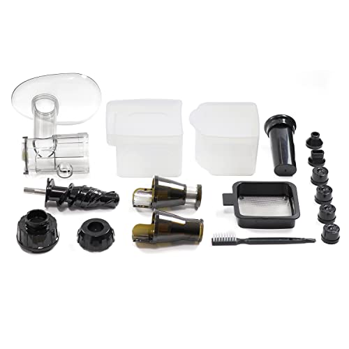 Omega Juicer Nc1000Mb13 Juice Extractor And Nutrition System Slow Masticating Bpa-Free With Quiet Motor And Reverse Easy To Clean, 200-Watt, Black #TOP4