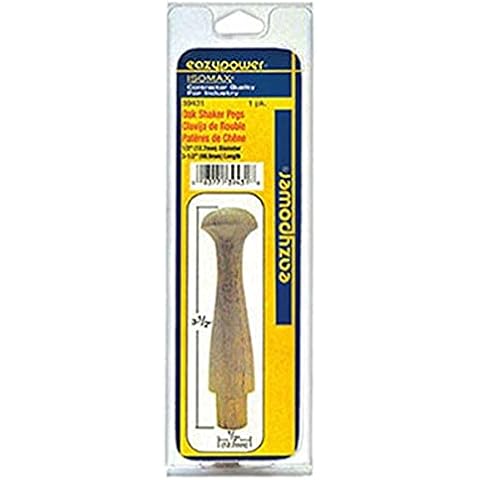 Eazypower 39431 1/2 x 3-1/2" Oak Shaker Pegs Cover