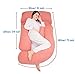 Almohadas Embarazada Maternidad Rosada para Todo el Cuerpo, Grande para Lactancia Durante...