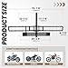 KUAFU Motorcycle Trailer Hitch Carrier w/Loading Ramp, 500 LBS Steel Scooter Dirt Bike Hitch Mount Rack Fits 2