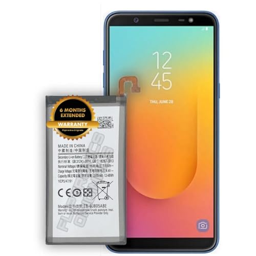 Image of EB-BJ800ABE Battery for Samsung Galaxy A6 /J6 /J8 (2020) SM-A600 A600F J600 J600F Battery with 6 Month warrenty *** (D391)