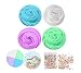 Niolio Fluffy Slime,Fluffy Floam Slime Soft Scented Sludge Stress Relief Toy for Kids and Adult 4 Colors