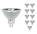 Pack Of 10 50MR16//FL 50Watt, 12 Volt, MR16, 12V, EXN 50W GU5.3 Bi-Pin Base, Halogen Flood Light Bulb