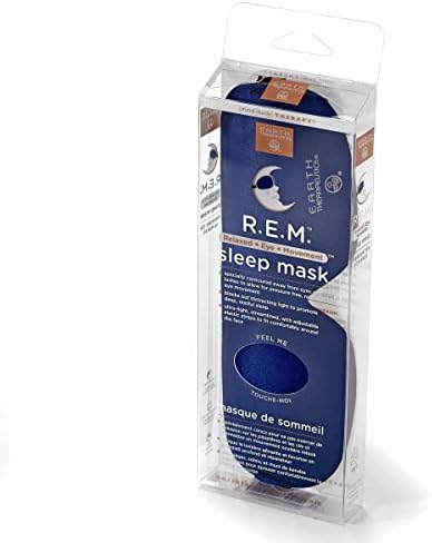 R.E.M. Sleep Mask: NEW! Allows for Crucial Lid Movement (Unlike Flat Masks)