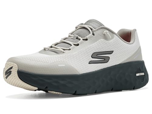 Skechers Mens Go Walk Max Cushioning Flex RAF Sneaker Taupe 8 X-Wide