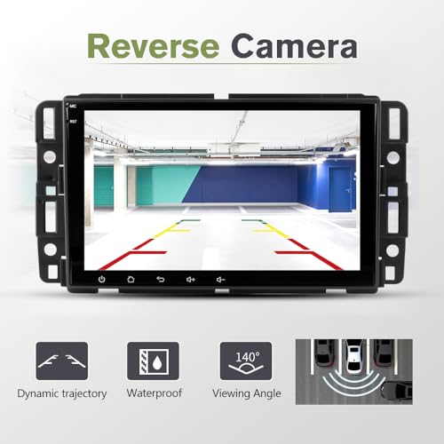 Car Radio Stereo 8 inch Touch Screen for Chevy Silverado GMC Sierra Yukon Buick Android 13 with Wireless CarPlay & Android Auto