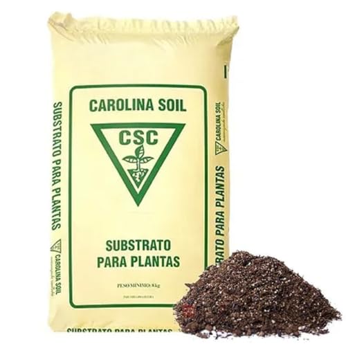 Substrato Carolina Soil Para Cultivo 9kg Turfa, Perlita, Fofo, Aerado, Nutrientes, Boa Drenagem
