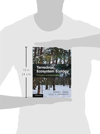 Terrestrial Ecosystem Ecology: Principles and Applications