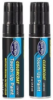 Half-Ounce Jar Automotive Touch-up Paint for Ducati Multistrada 1200 - Corse White DUC008 - Color+Clearcoat Package