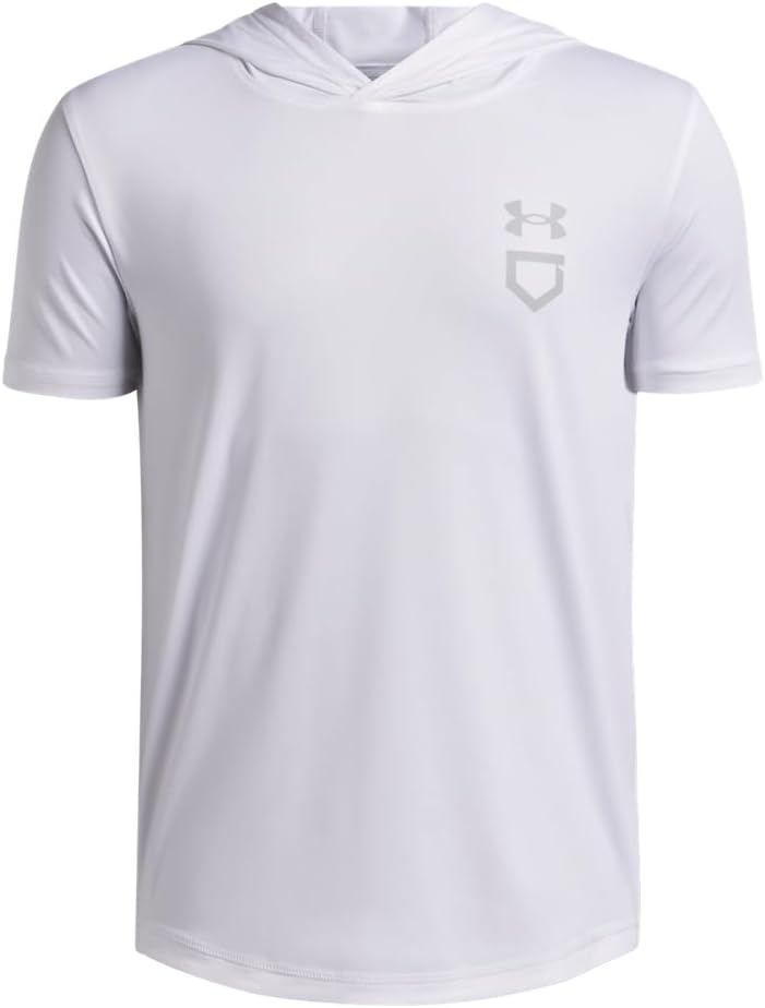 Under Armour boys Utility Lightweight Short Sleeve Hoodie