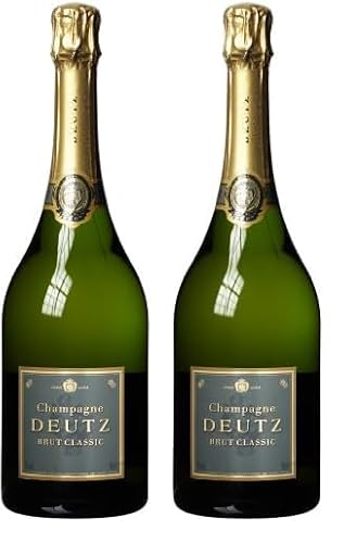 Deutz France Champagne Brut Classic 75 cl (Lot de 2)