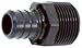 Shark Bite Up134a 3/4 X 3/4 Mnpt Poly Pex Straight Connector