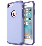 iPhone 6 Plus Case, [Slim Fit] ULAK Sugar Candy [Anti-Slip] Drop Protection with Shock Absorbent [Hybrid PC & Silicon Case] Cover Case for Apple iPhone 6 Plus / 6s Plus - [Purple]