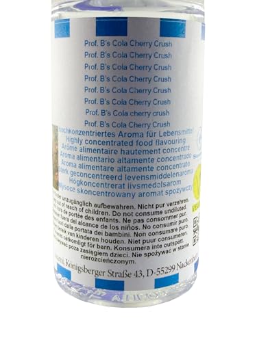 Prof. B’s Cola Cherry Crush arôme concentré liquide Sasami - 6