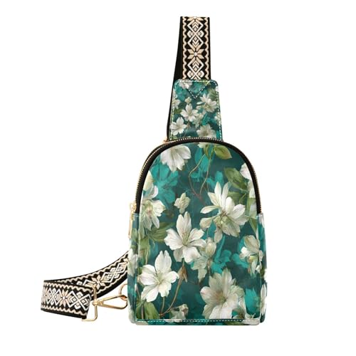 Robe Trendy Floral Emerald Off White pour un cocktail en terrasse ce week-end
