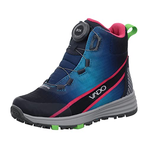 Vado Sky High Warmfutter Boot Boa Drehverschluss Blau EU 35